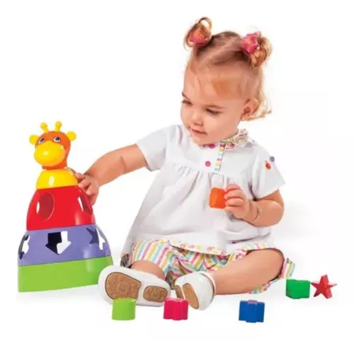 3 Brinquedos Didatico Bebe Menina Menino 1 Ano Bebe