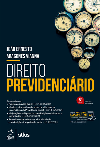 Direito Previdenciário, de Vianna, João Ernesto Aragonés. Editora Atlas Ltda., capa mole em português, 2022