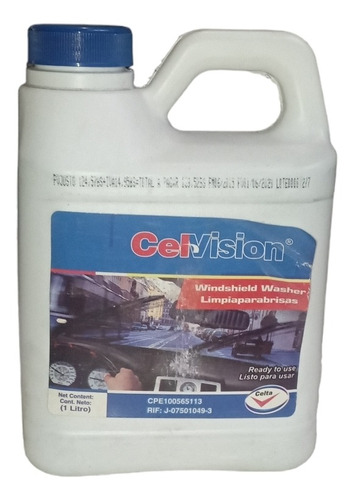 Limpiaparabrisas Celvision (1 Litro)