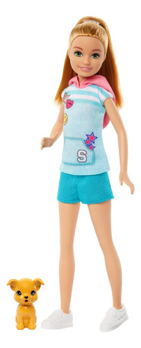Barbie Stacie - Muñeca Con Perro Mascota, De Barbie Y Stac.