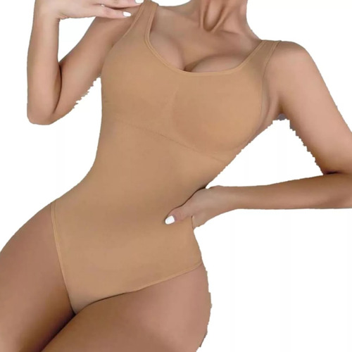 Body Reductor,modelador.bretel Ancho.relleno Extraible X 2