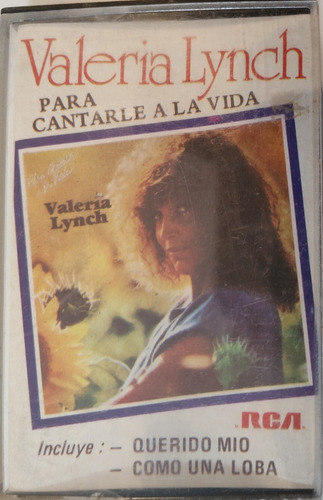 Cassette De Valeria Lynch Para Cantarle A La Vida (526-2315