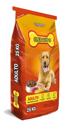 Alimento Cagnolino para perro adulto todos los tamaños sabor mix en bolsa de 25kg