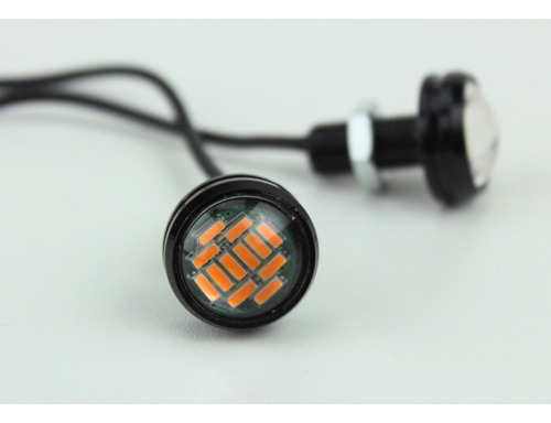 Kit 4 Luz Grade Led Ambar Forte Camionete S10 Hilux Strada