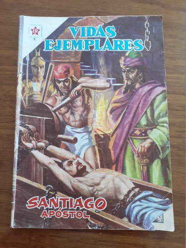 Cómic Vidas Ejemplares Santiago Apóstol Número 147 Ediciones Recreativas Er Novaro 1963