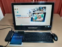 Comprar All In One Msi Wind Top Ae222 Lectograbadora Dvd\u002Fcd Usada Negro
