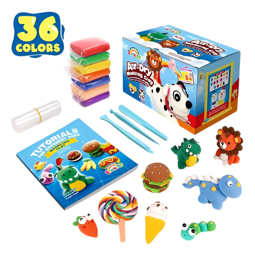 Arcilla Para Modelar Sago Brothers Modeling Clay 36 Colores