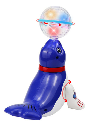 Juguete Eléctrico Musical Para Perros Whe Top Ball Sea Puppy