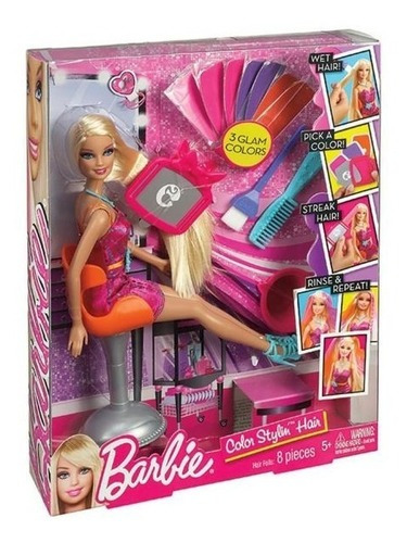 Mechas de colores Barbie - Mattel X7888