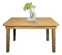 Comprar Mesa Madera Comedor Cocina Maciza Recta Vintage 120x80 Sajo