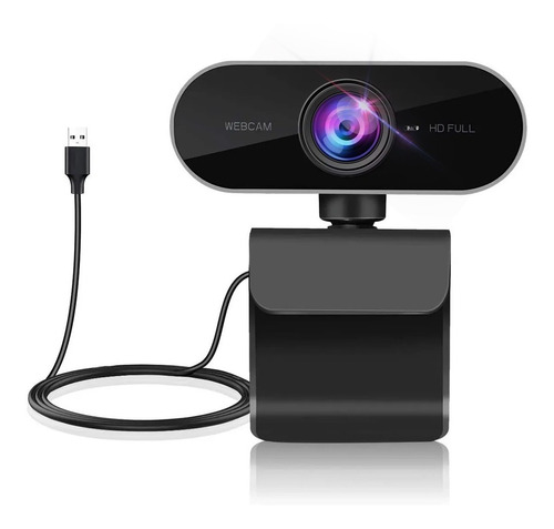 Camara Web Usb 1080p Webcam Con Microfono Para Computadora