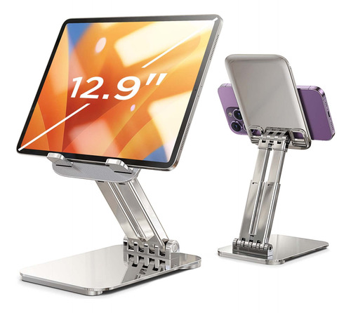 Lisen Soporte Para iPad Ajustable Y Plegable Para Tableta, S