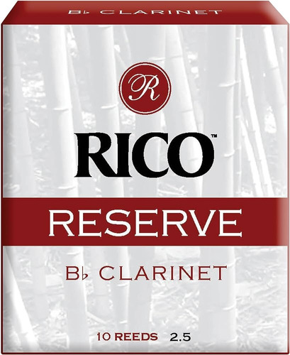 Caña Rico Reserve Rcr1025 Bb Clarinete Nº 2 1/2