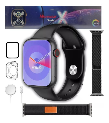 Smartwatch Watch X Serie 10 Tela Amoled Chatgpt Gps Lançamen