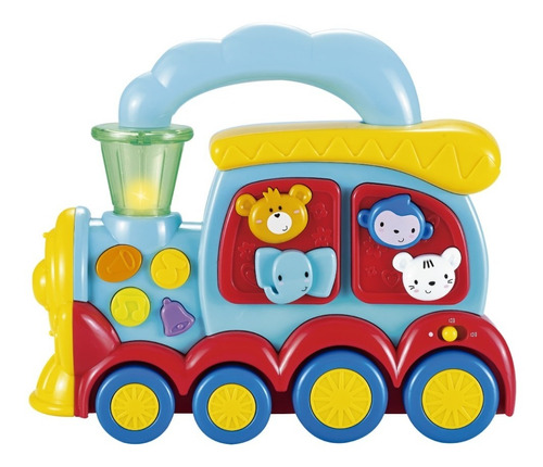 Tren De Animales Luz Sonido Ok Baby 0167 Educando