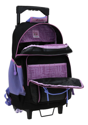 Mochila Grande Con Ruedas Fabrica Chenson Hg Happy Girl Tarlait