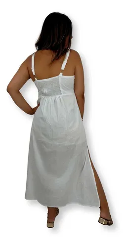Vestido branco 2025 longo indiano