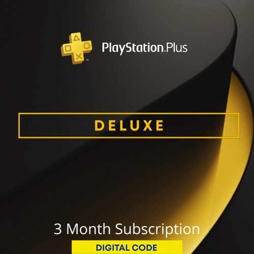 Playstation Plus Deluxe 3 Meses Usa - Globalpingames