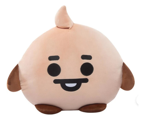 Peluche Bt21 Shooky Bts Suga 35 Cm K Pop Marrón Claro