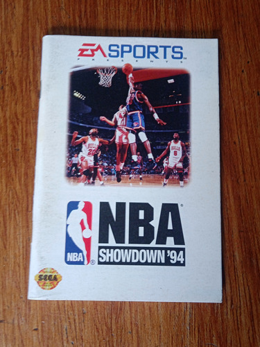 Manual Nba Showdown 94 Sega Genesis