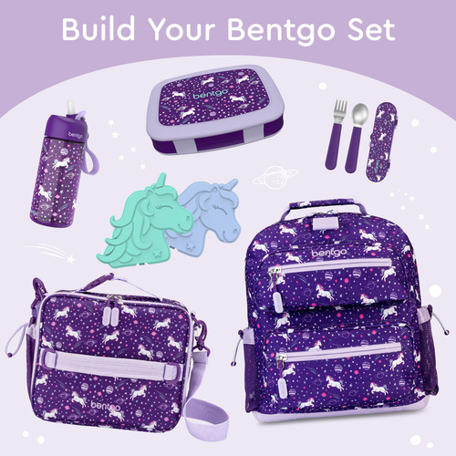 Bentgo Kids Imprime Unicornios A Prueba De Fugas