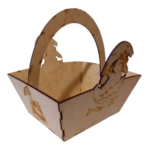 Canasta Porta Huevos De Pascua