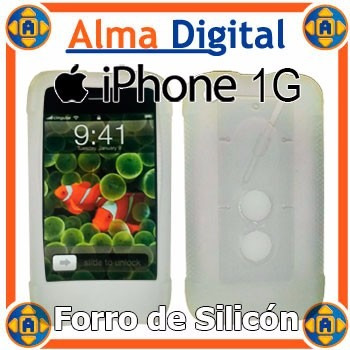 Forro Silicon iPhone 1g Estuche Funda Goma Apple