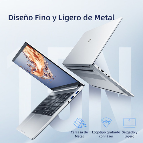 Notebook Laptop Machcreator 15n Amd Ryzen7 5825U 15.6'' Gris 16 Gb RAM DDR4 512 Gb SSD 60Hz 1920 Px X 1080 Px FHD AMD Radeon™ Graphics Windows 11 Pro