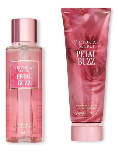 Petal Buzz Body Mist Y Locion En Crema Victoria Secret