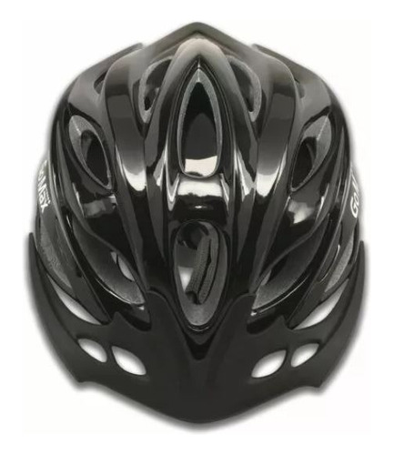 Casco Bicicleta Ciclismo Go Max Negro Luz Led Premium