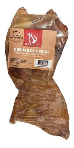 Barfood Orejas De Cerdo 4 Unidades Snack Para Perros