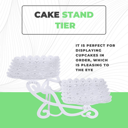 Soporte De 2 Niveles Para Tartas Y Postres