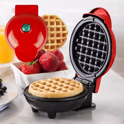 Waflera Para Hacer Waffles Mini(rojo)