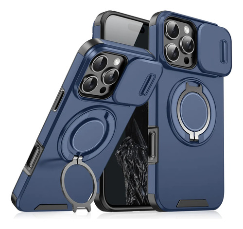 Funda Case Para iPhone Magsafe Uso Rudo De Protector Camara