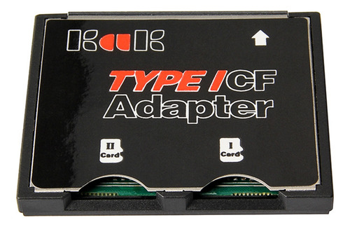 Adaptador De Tarjeta De Memoria Sdhc Sdxc Tf A Cf De Doble P