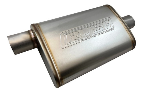 Silenciador Deportivo Resonador Rush  R-sc212 Inoxidable