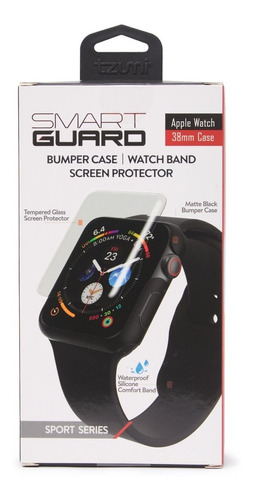 Correa Kit 3 En 1 Apple Watch 38mm Vidrio Bumper Protector