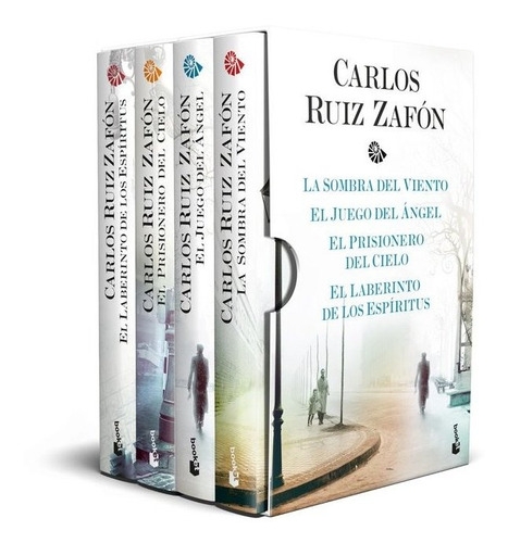 Estuche Tetralogía La Sombre Del Viento - Carlos Ruiz Zafón