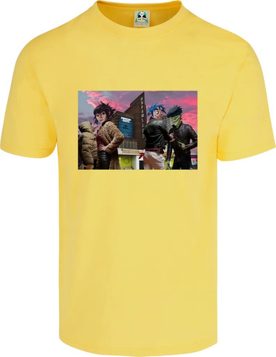 Playera Gorillaz Humanz Mod. 0029 12 Colores Ld