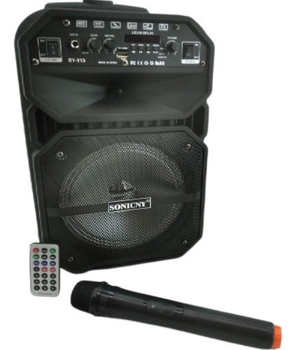 Valija Reproductor De Audio Sy-813 Bluetooth Karaoke 