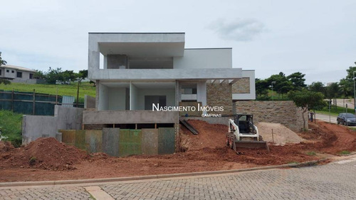 Casa Moderna Com 4 Suítes À Venda, 590 M² Por R$ 4.300.000 - Residencial Jatibela - Campinas/sp - Ca0408