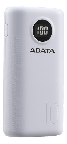 Power Bank Portátil Adata 10000mah P10000 Carga Rapida Usb-c