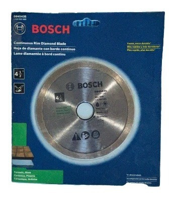 Disco De Corte Para Concreto De 4 1/2  Diamantado Bosch