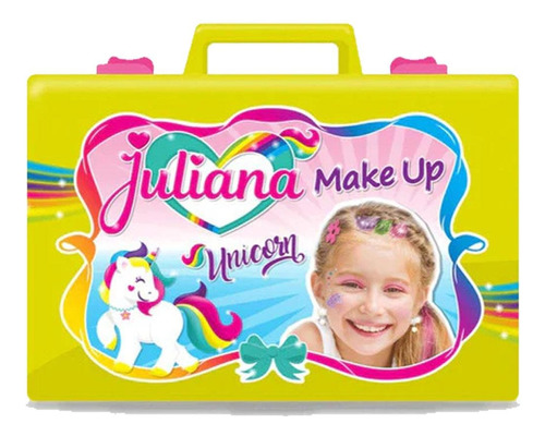 Valija Juliana Unicornio Maquillaje Chica 