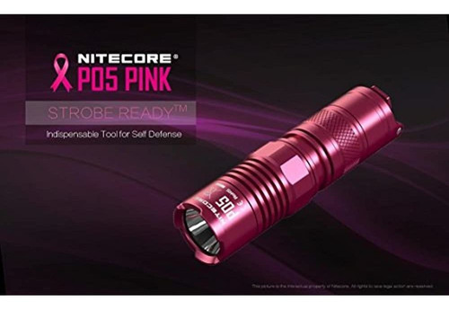 Nitecore P05 Rosa 460 Lumenes De Alta Intensidad Cree Led E