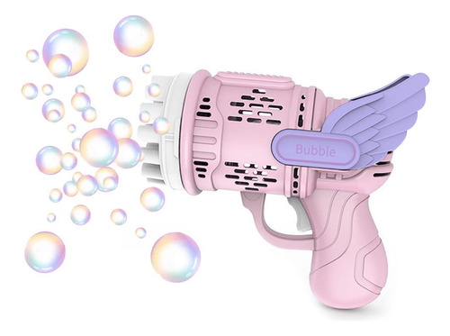 Burbujero Electrico Pistola Burbuja Tiktok + Liquido Niños ®
