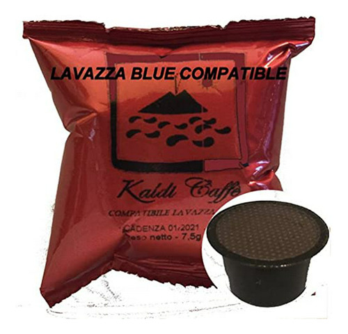 Cápsulas De Café Espresso Kaldi Compatibles Con Lavazza Blue