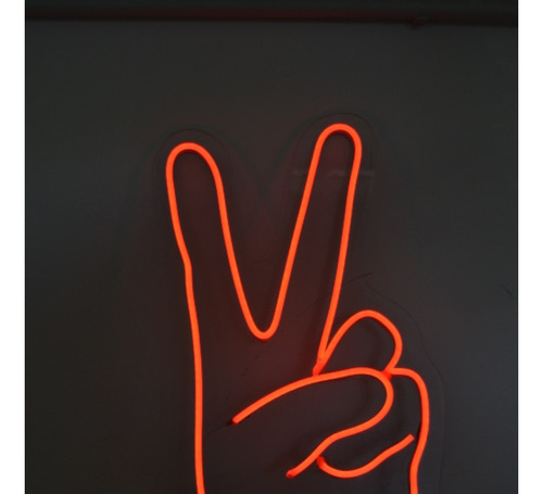Imagen 2 de 10 de Cartel Neon Led Figuras Luminosas Decoración Letra Luminosa