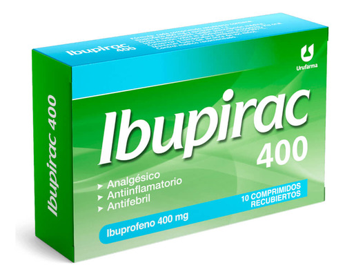 Ibupirac 400 Mg X 10 Comprimidos Recubiertos
