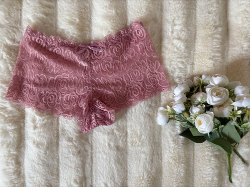 Culote Ropa Interior Encaje Prenda Femenina Puntilla